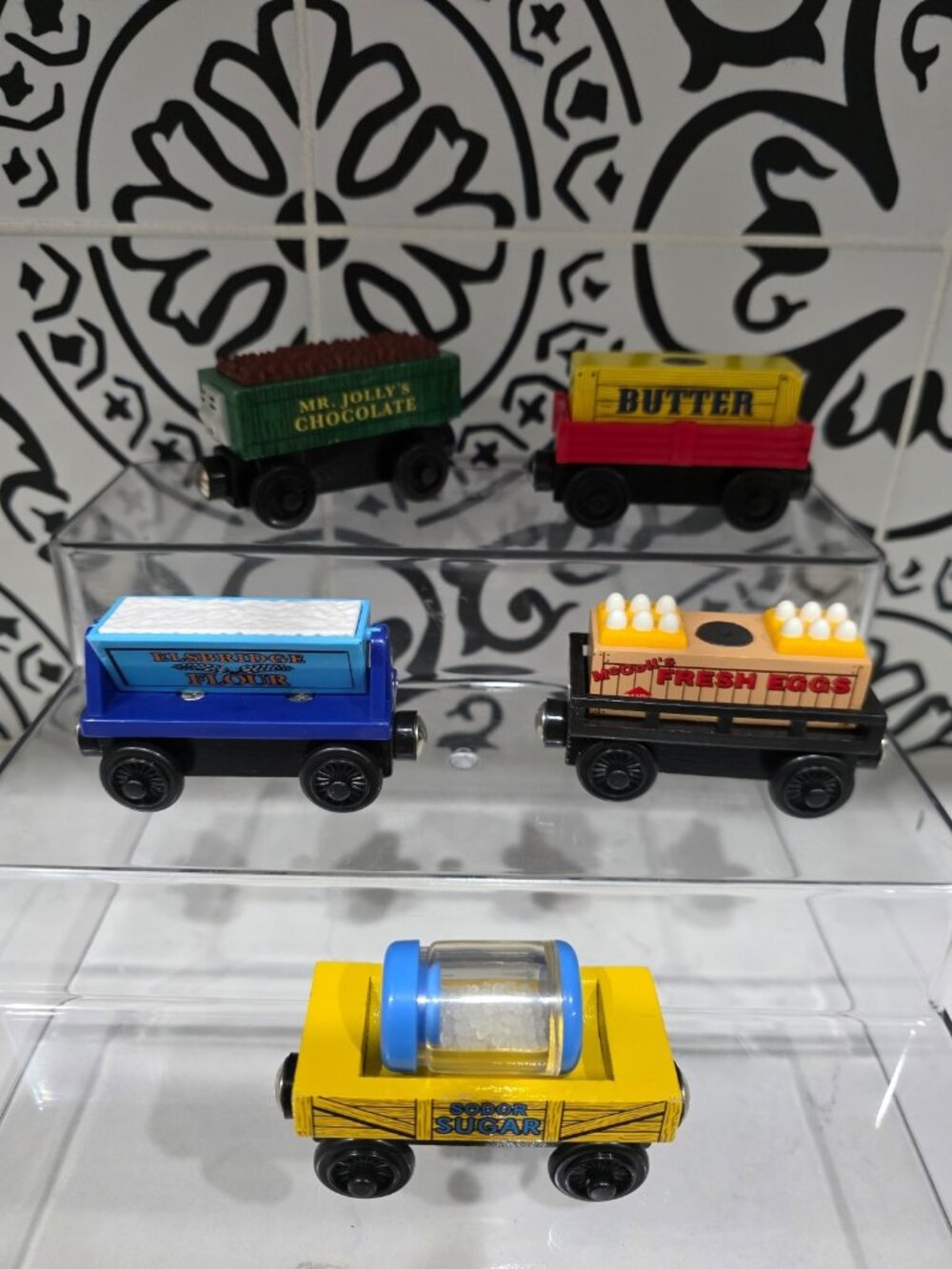 Chocolate Rickety Butter Egg Flour Sugar Car Thomas & Friends Wooden Trains